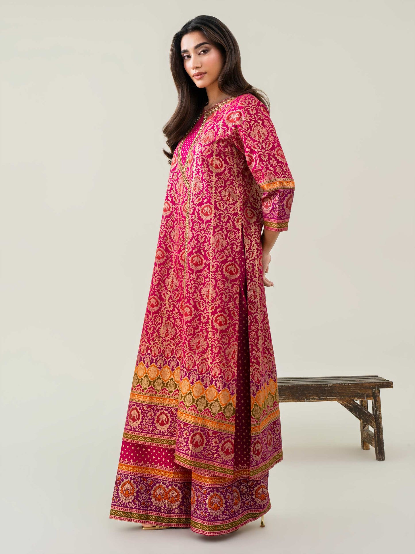 2 Piece Lawn Suit-Embellished (Pret)