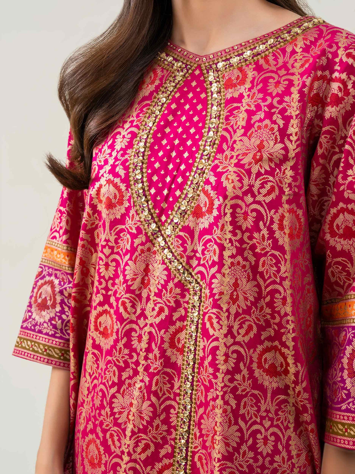 2 Piece Lawn Suit-Embellished (Pret)