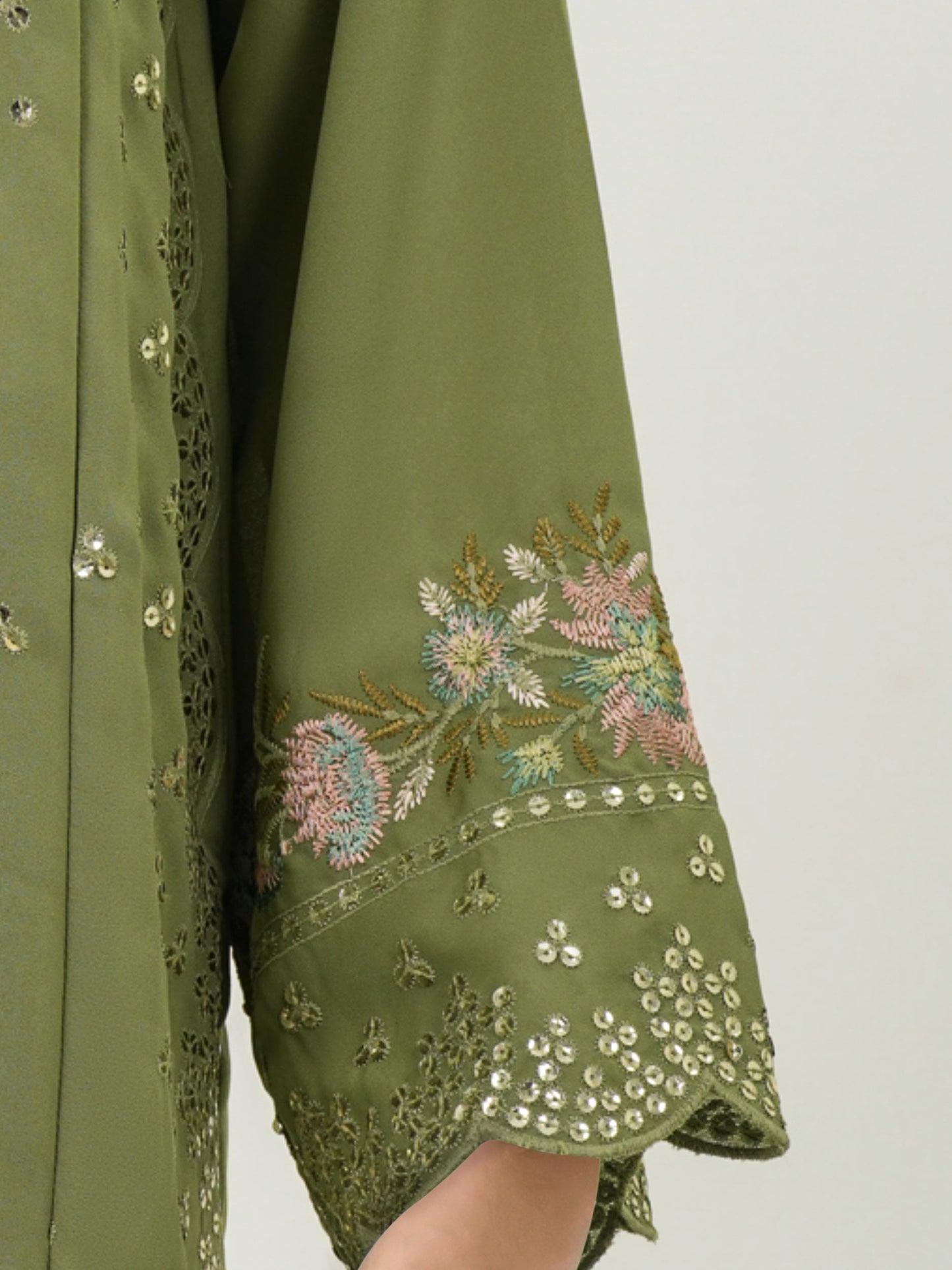 2 Piece Grip Suit- Embroidered (Pret)