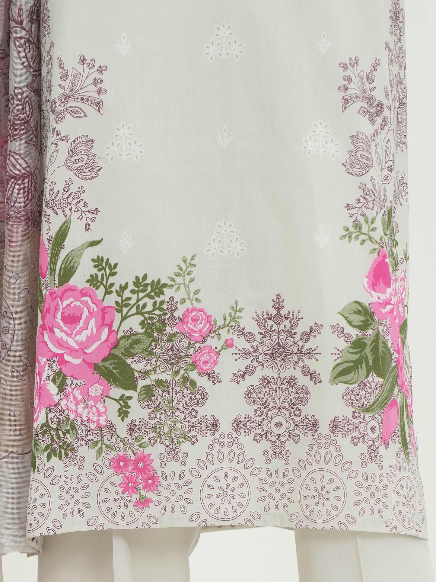 3 Piece Lawn Suit- Embroidered (Pret)