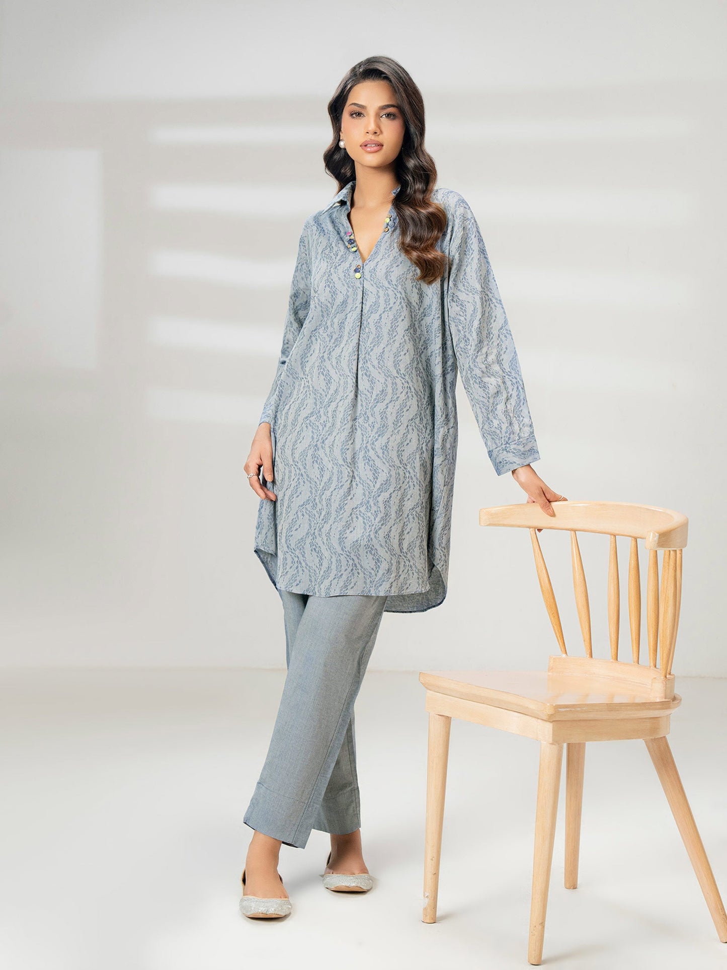 2 Piece Jacquard Suit-Dyed (Pret)