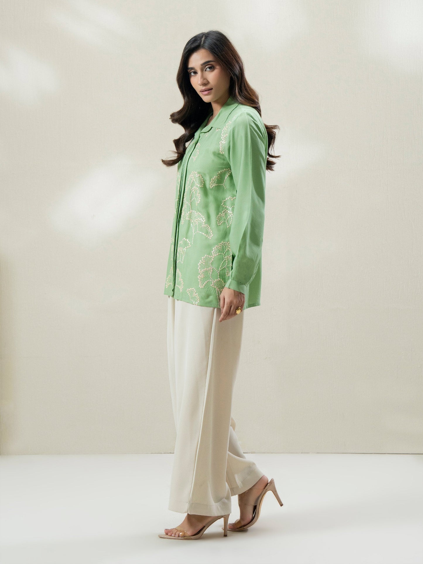Raw Silk Top