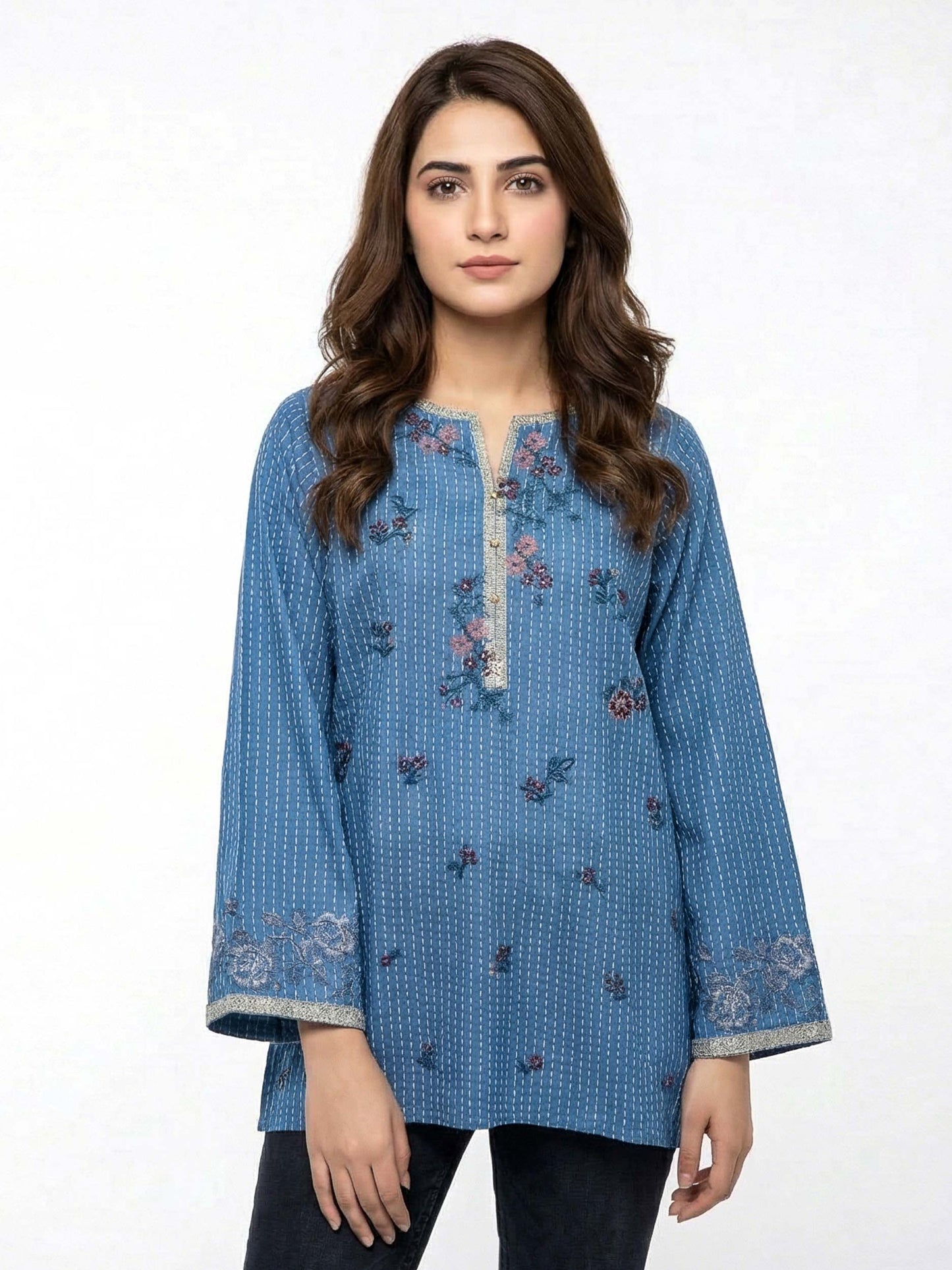 Lawn Kurti- Embroidered (Pret)