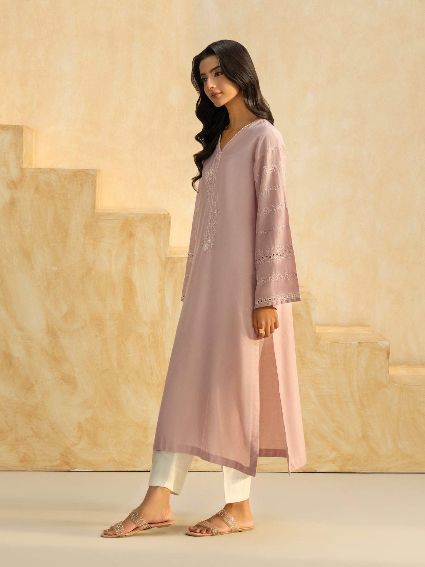 Dobby Shirt-Embroidered (Pret)