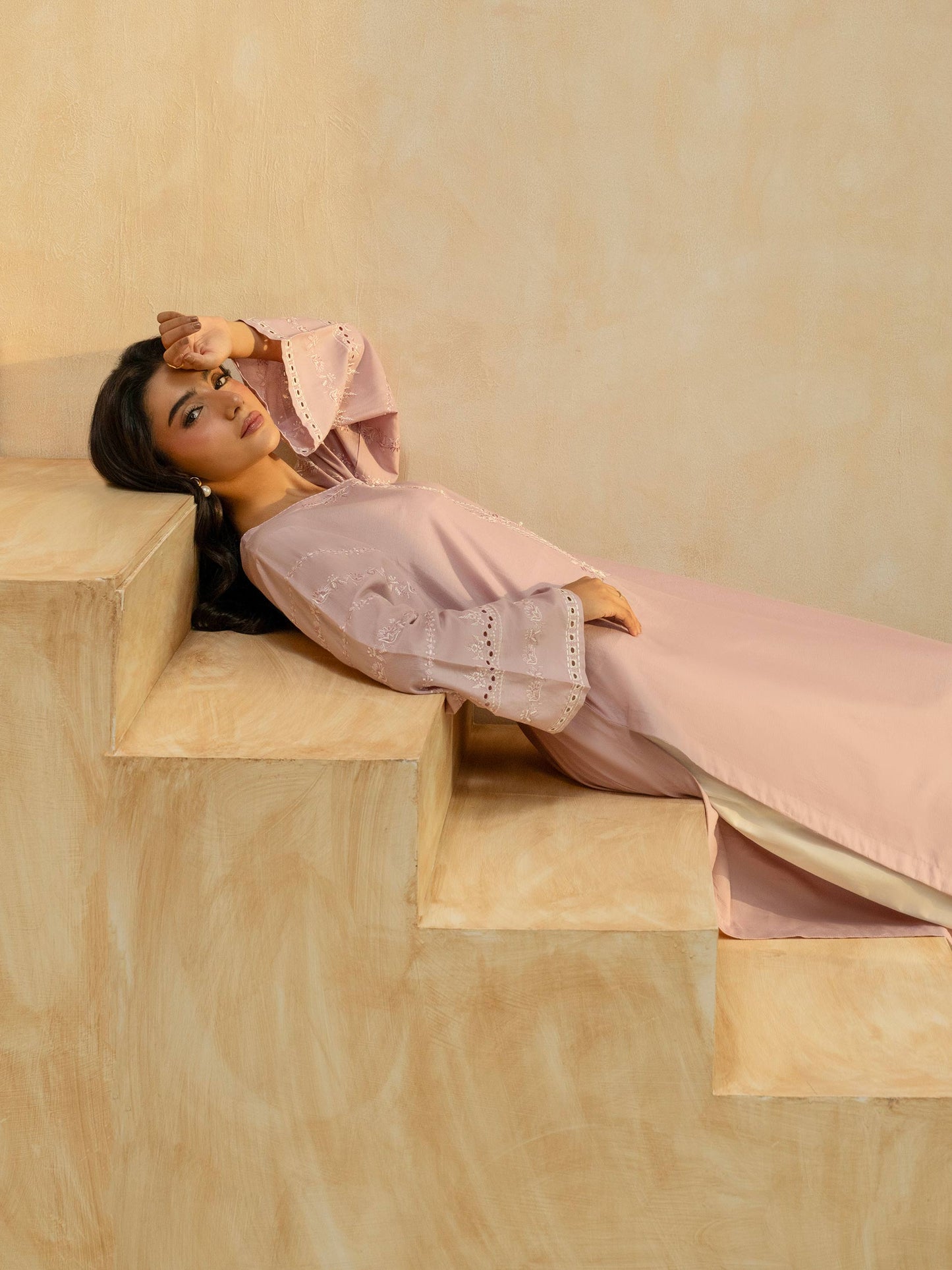 Dobby Shirt-Embroidered (Pret)