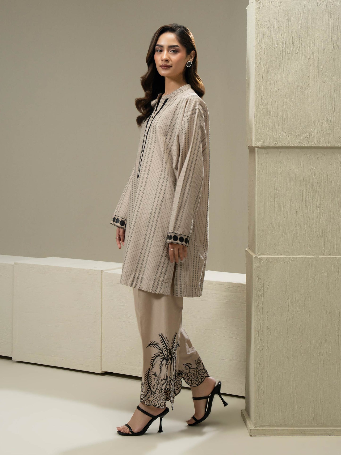 2 Piece Yarn Dyed Suit