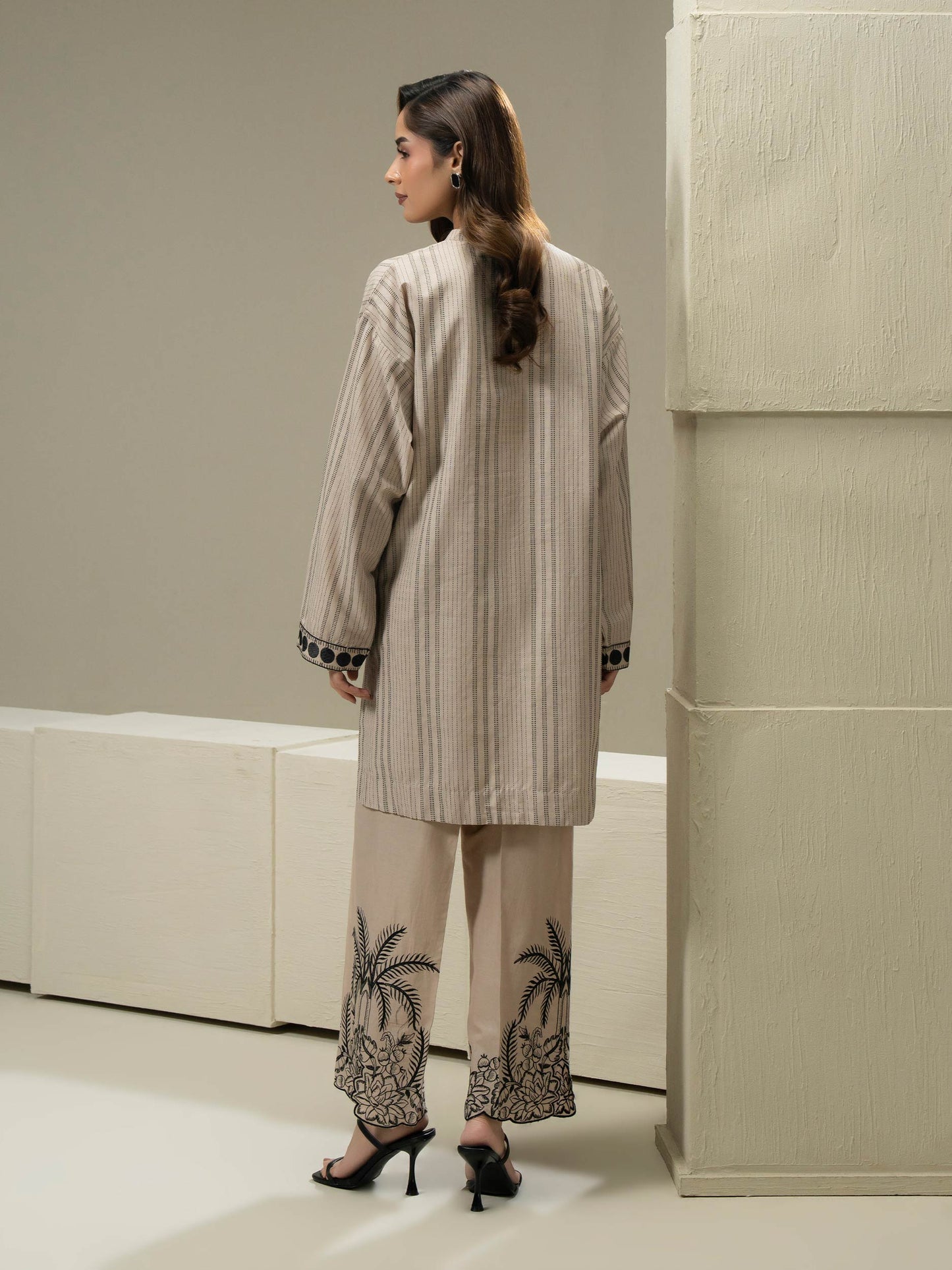 2 Piece Yarn Dyed Suit