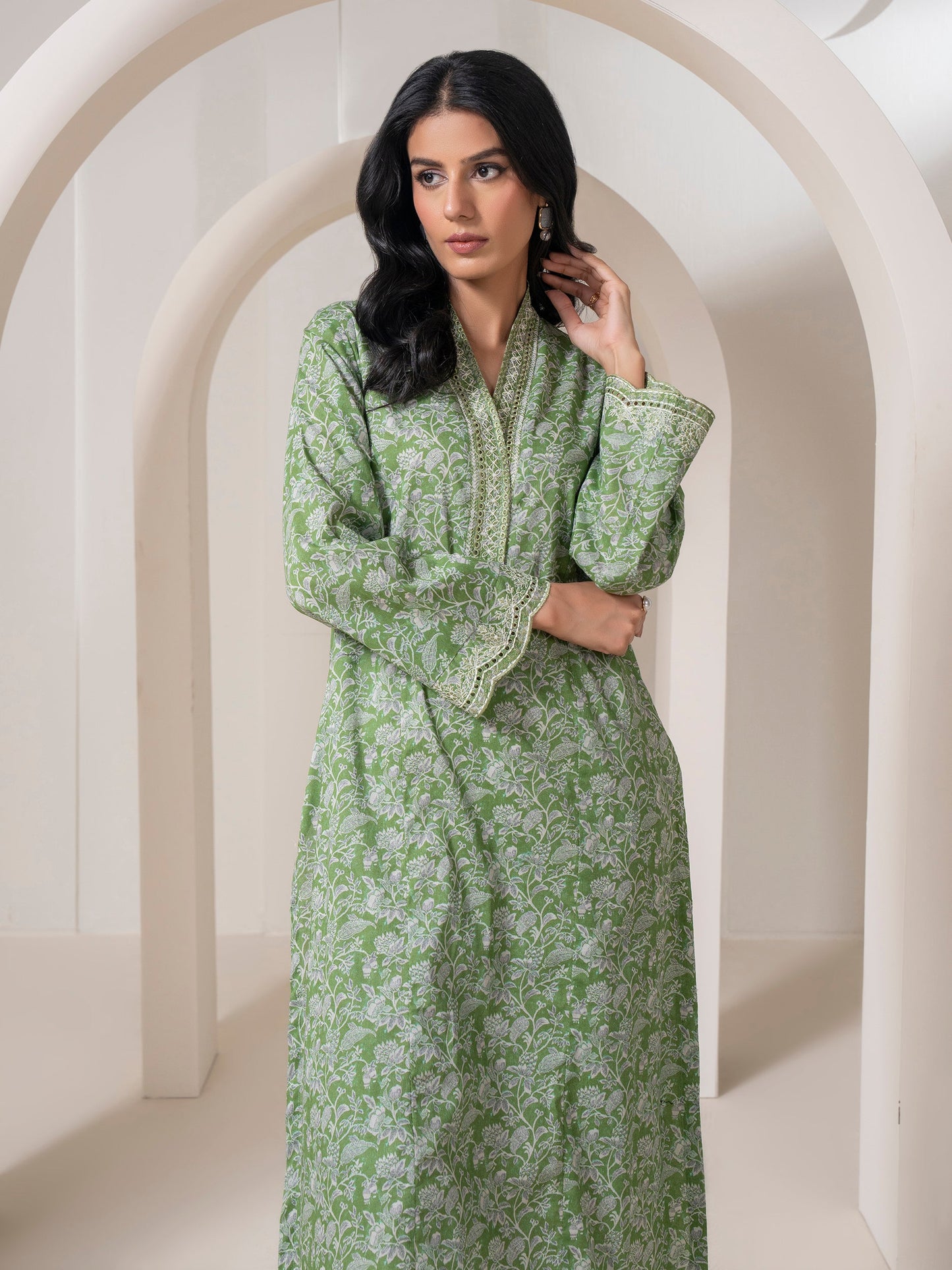2 Piece Lawn Suit Printed (Pret)