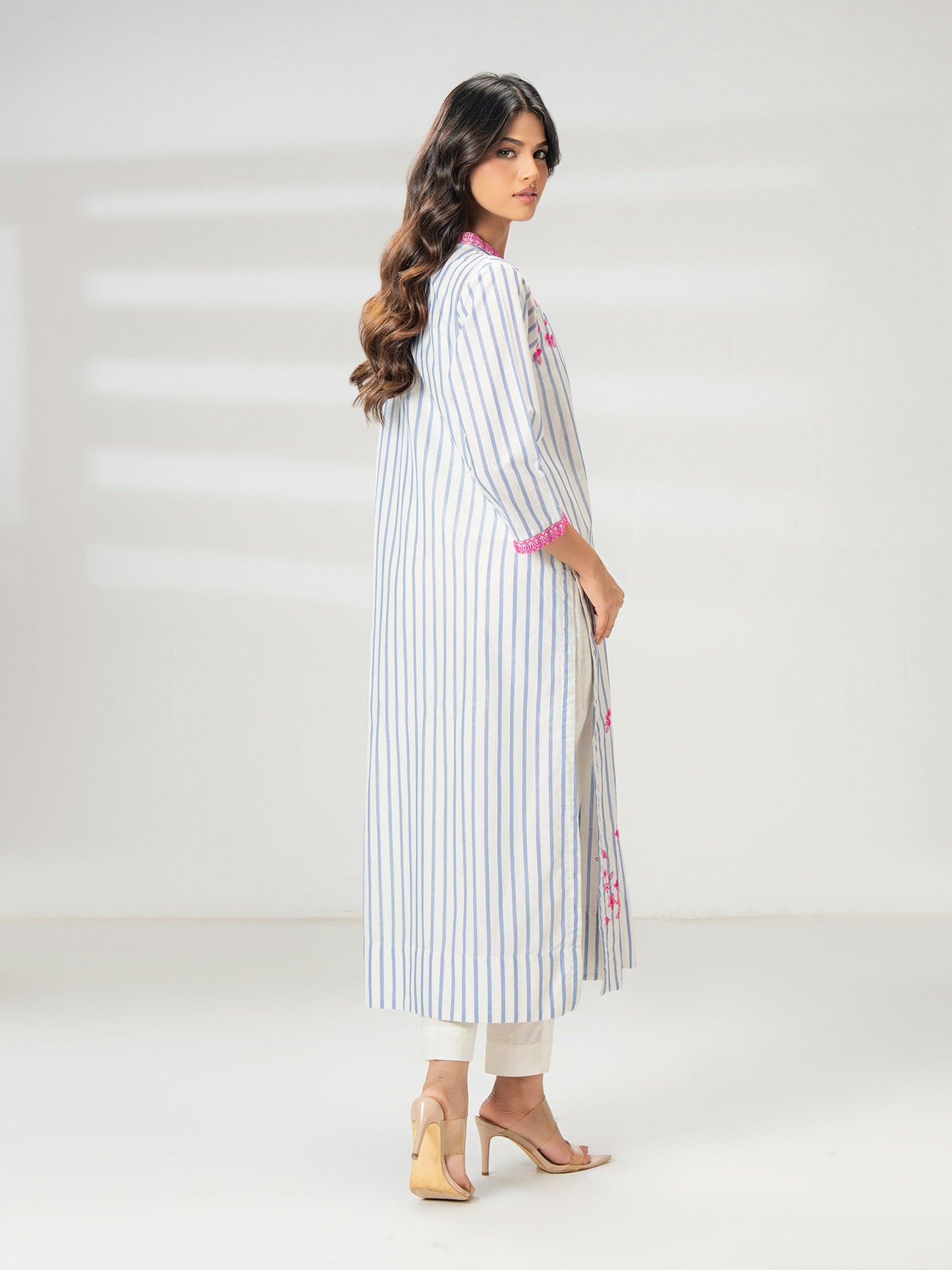 Yarn Dyed Shirt-Embroidered (Pret)