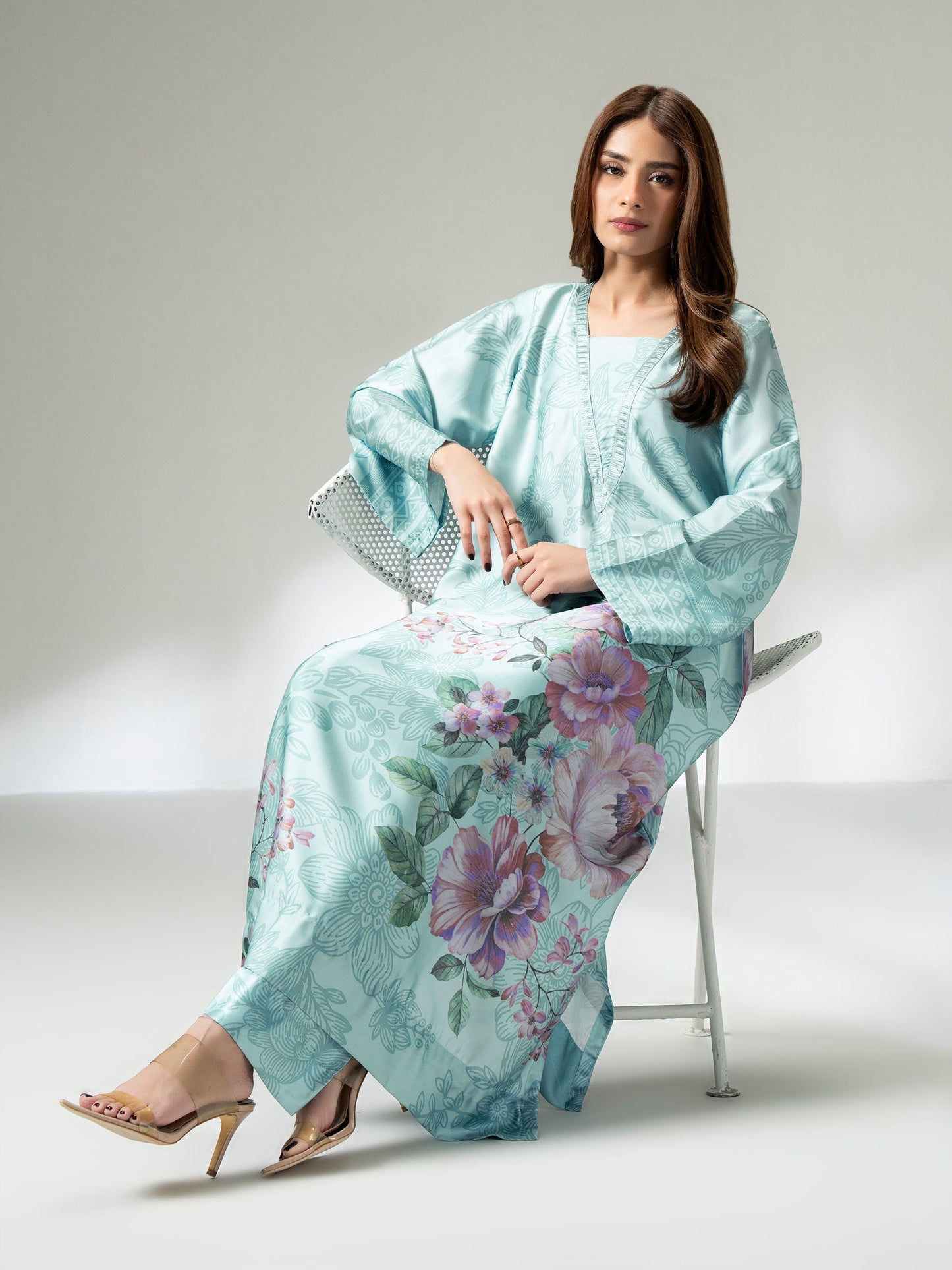 2 Piece Silk Suit (Pret)