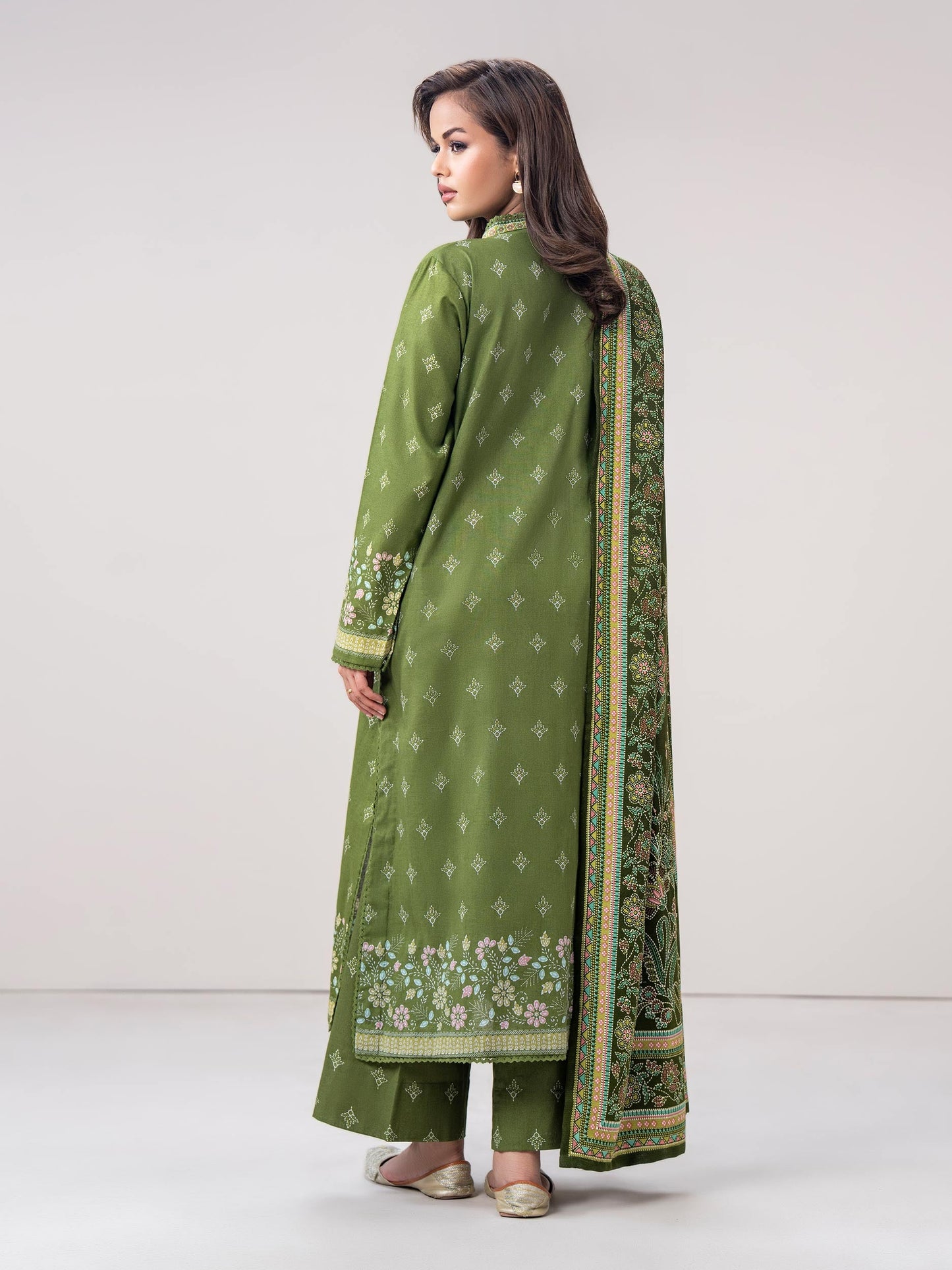 3 Piece Khaddar Suit (Pret)