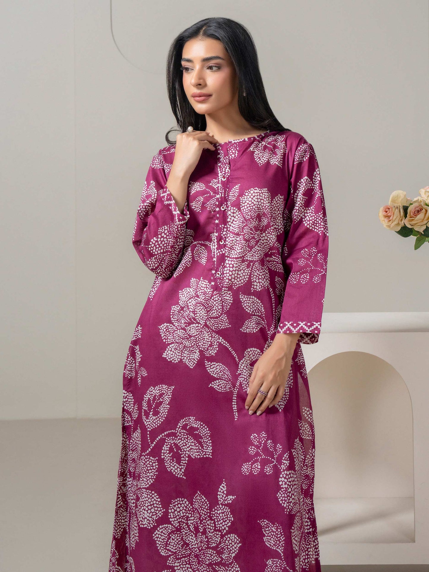 2 Piece Lawn Suit-Printed (Pret)
