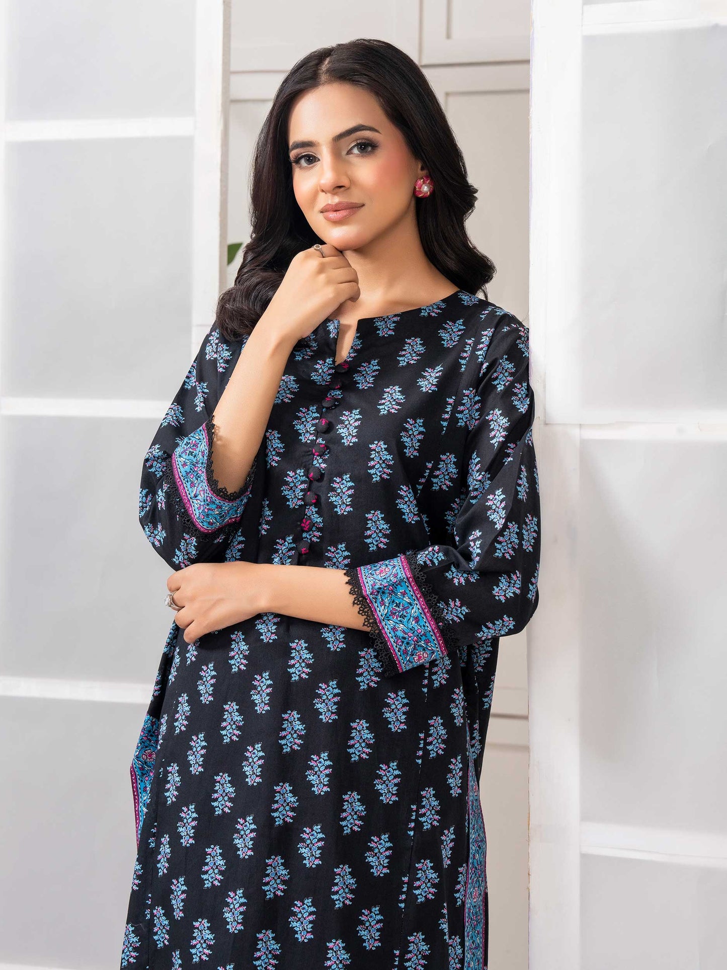 2 Piece Lawn Suit-Printed (Pret)