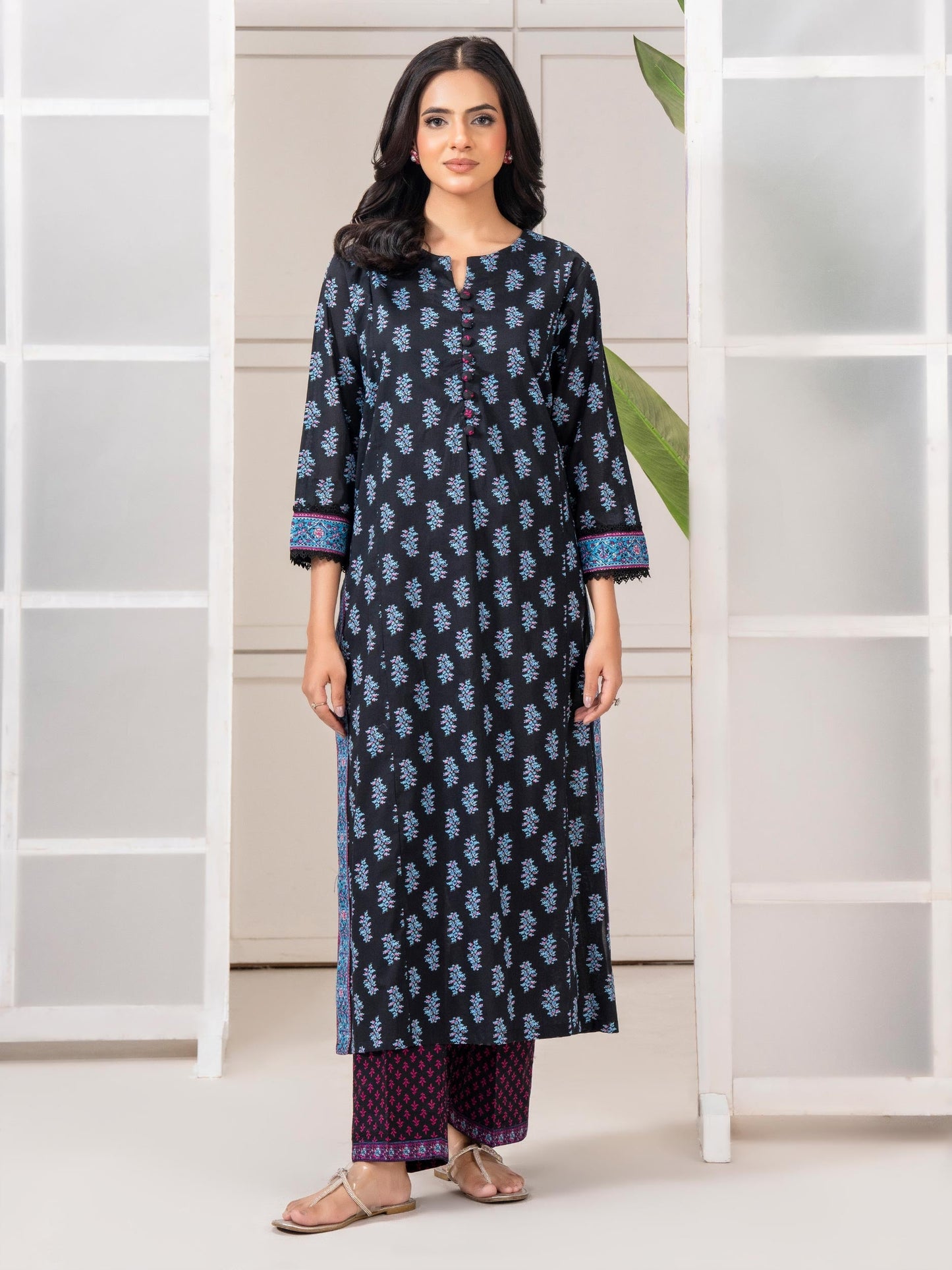 2 Piece Lawn Suit-Printed (Pret)
