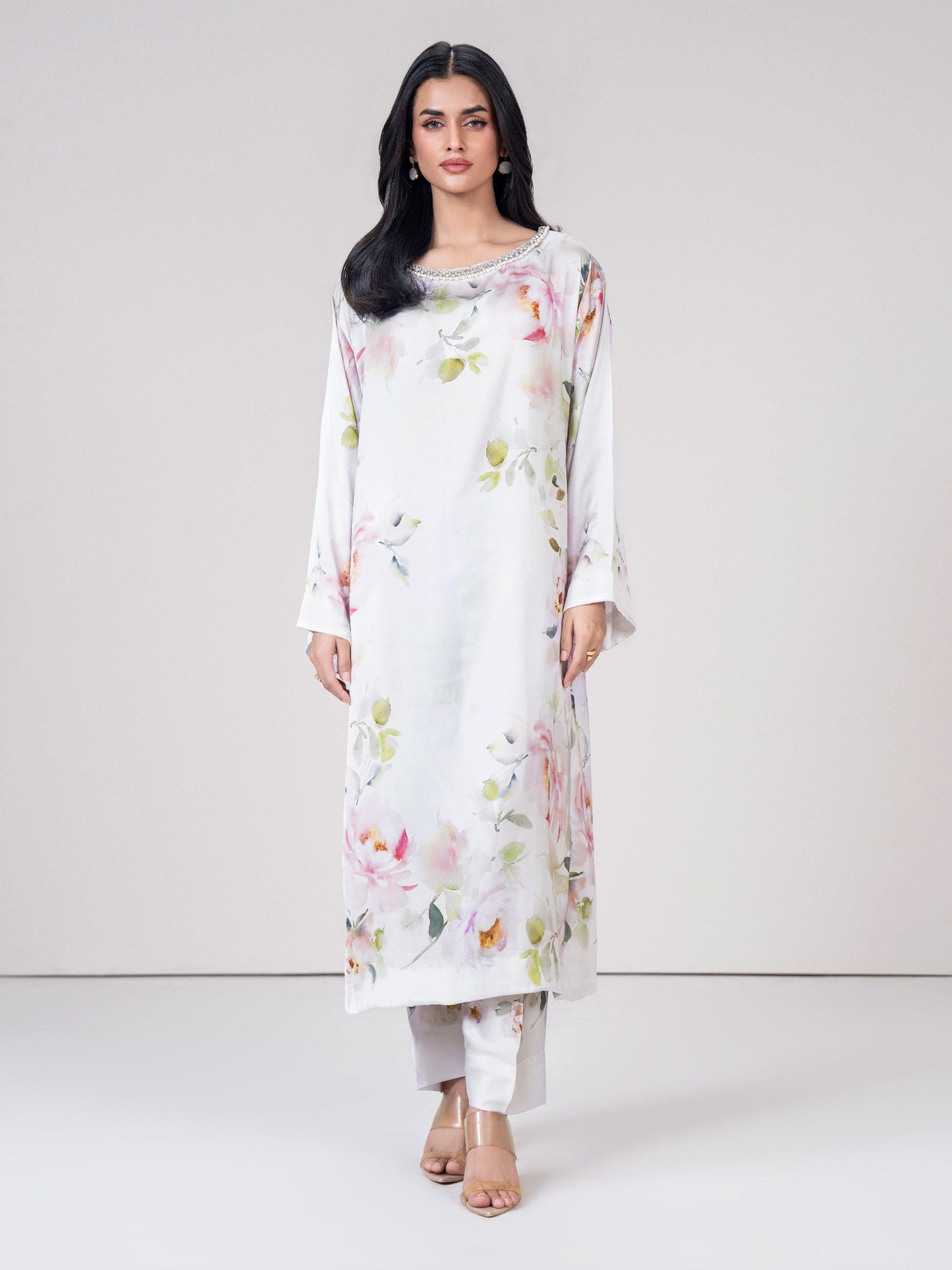 2 Piece Silk Suit (Pret)