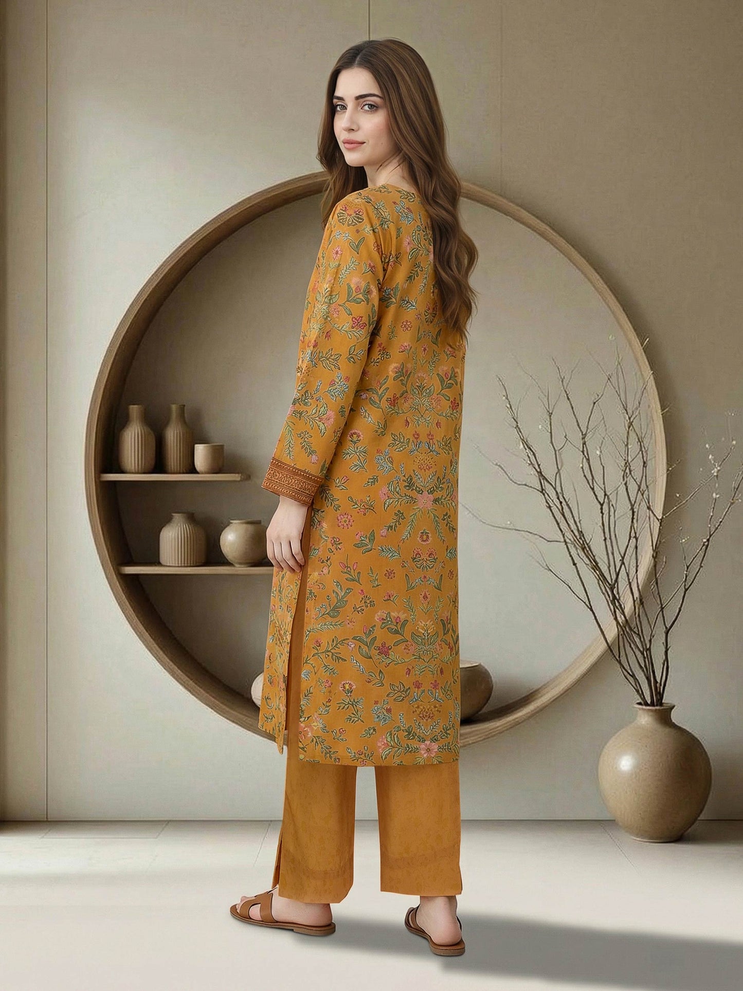 2 Piece Grip Suit- Embroidered (Pret)