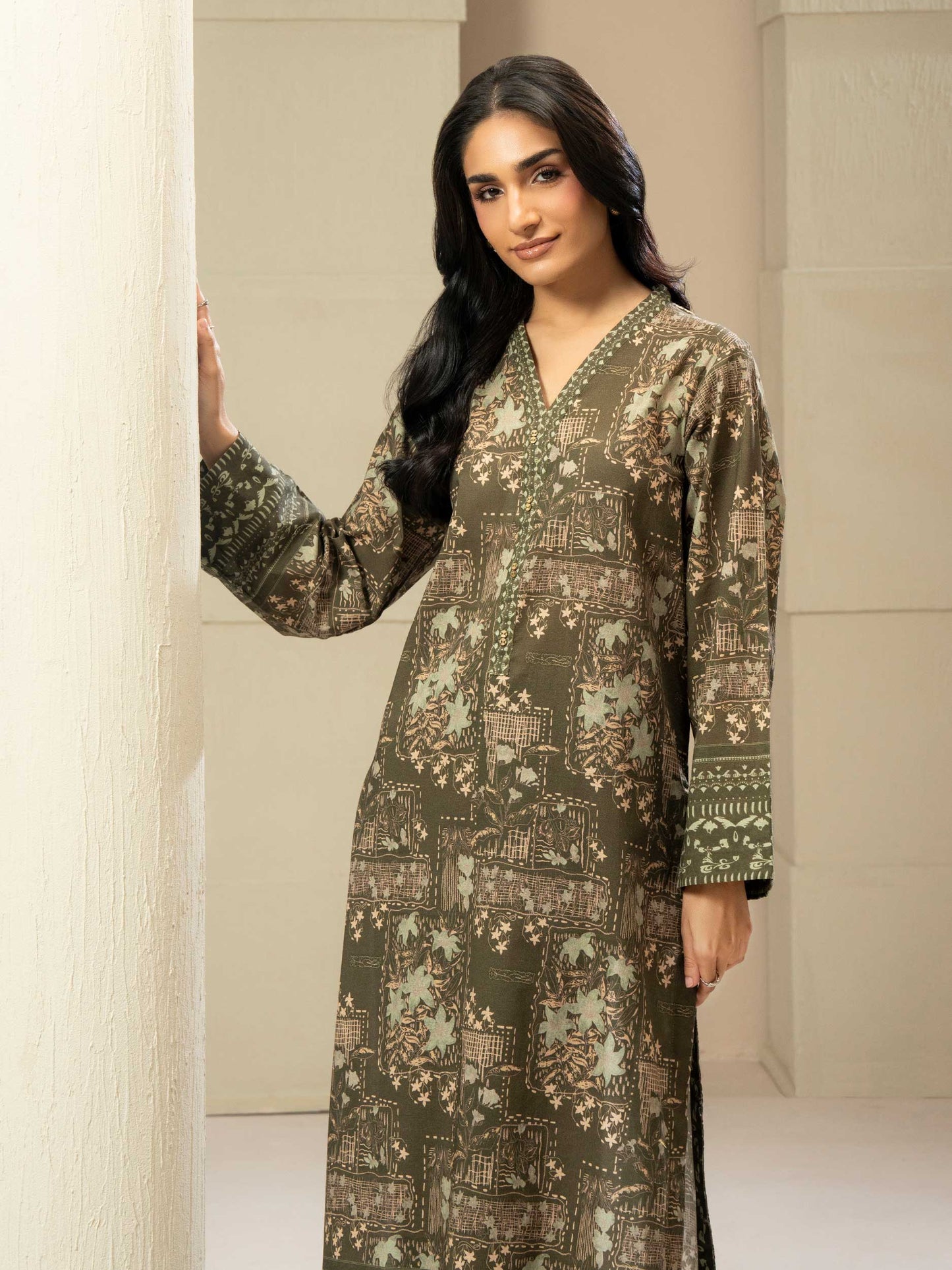 2 Piece Khaddar Suit (Pret)