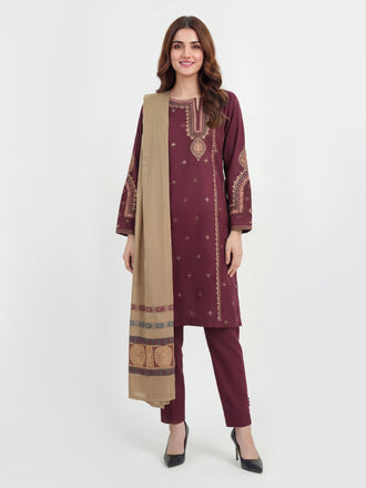 3-piece-khaddar-suit-embroidered-(pret)