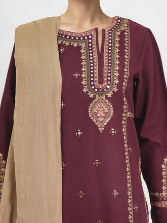 3-piece-khaddar-suit-embroidered-(pret)