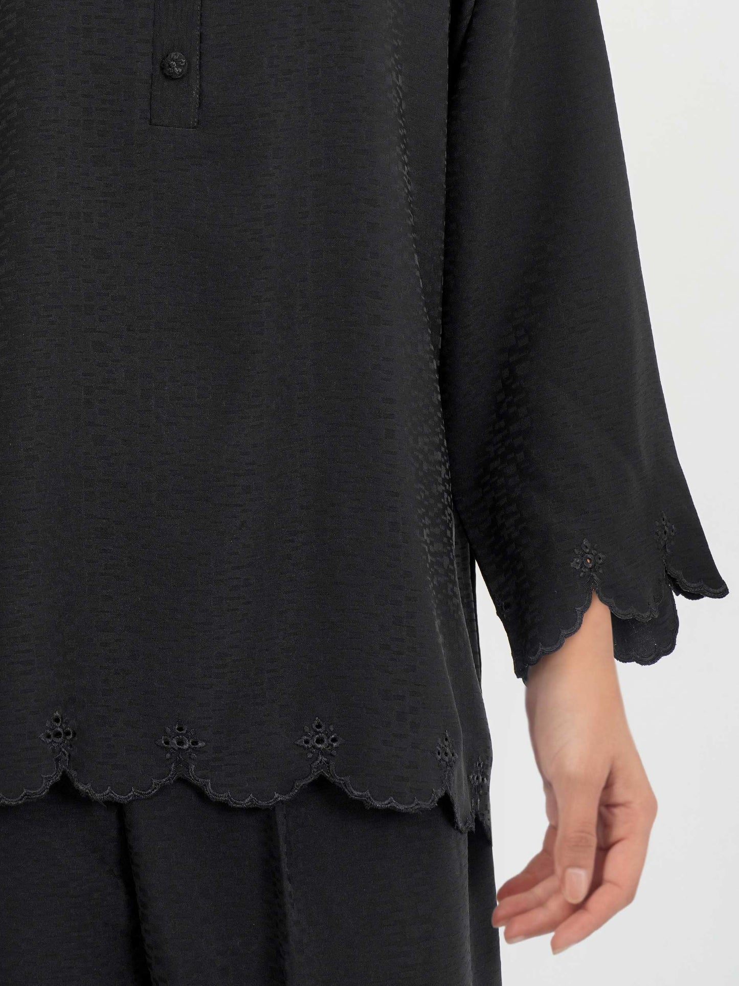 Grip Co ord set- Embroidered