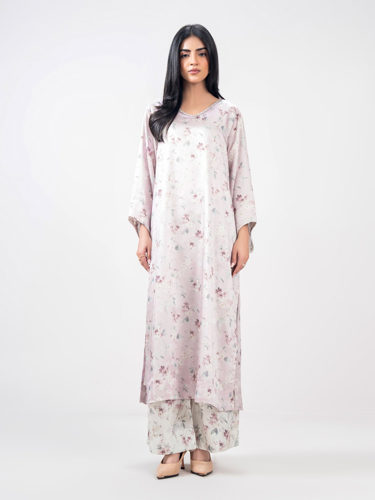 2 Piece Silk Suit (Pret)