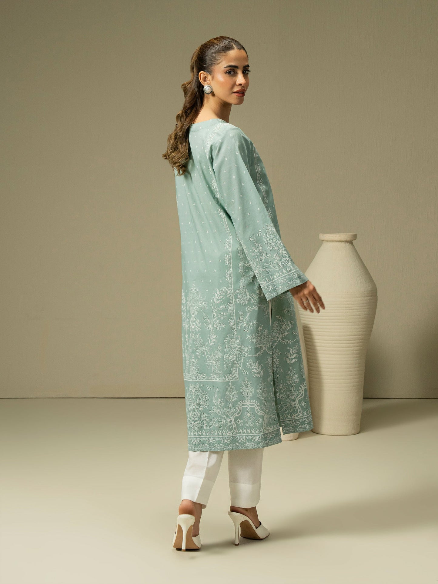 Khaddar Shirt-Printed (Pret)