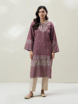 slub-khaddar-shirt--embroidered-pret