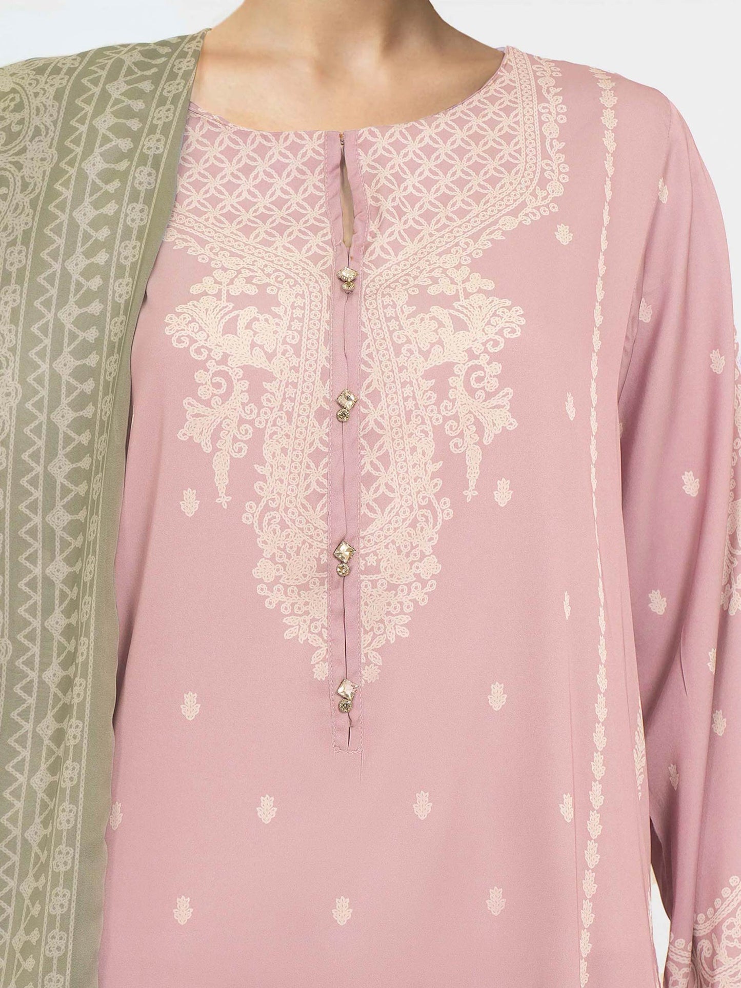 3 Piece Silk Suit (Pret)