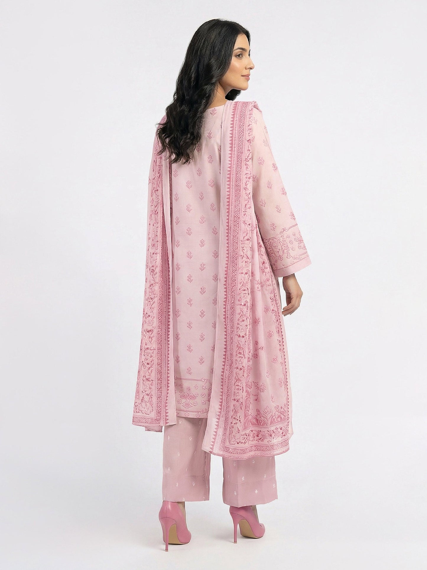 3 Piece Silk Suit (Pret)