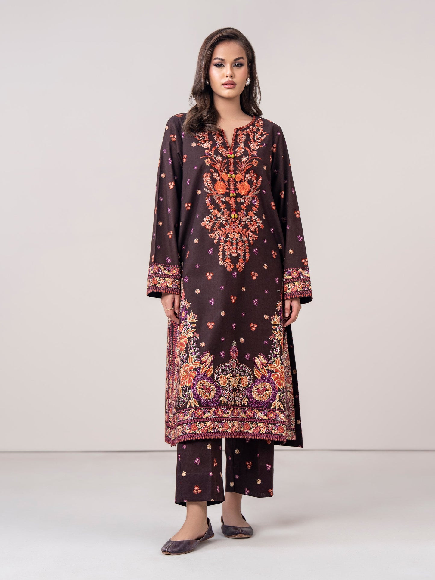 2 Piece Khaddar Suit (Pret)