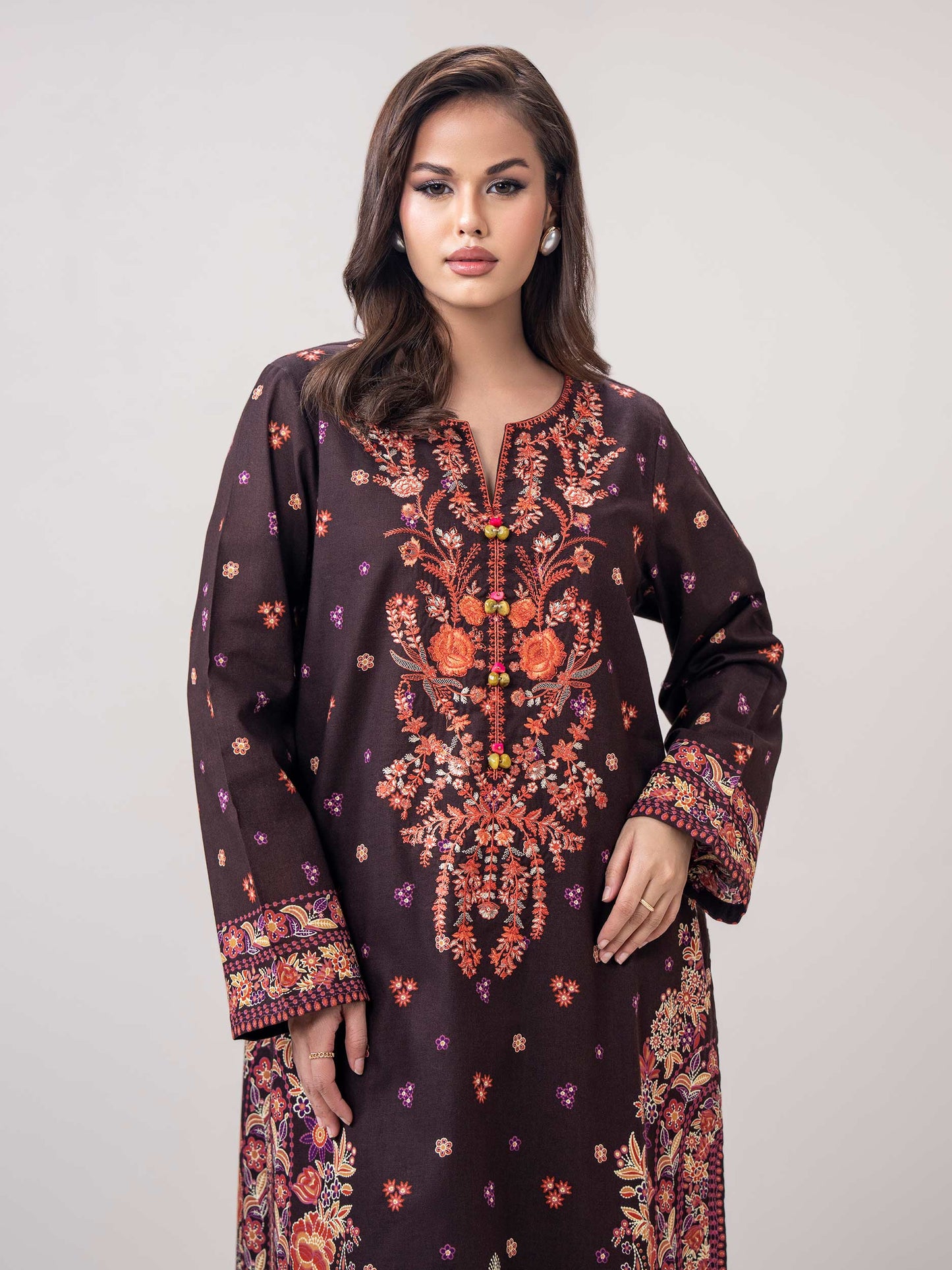 2 Piece Khaddar Suit (Pret)
