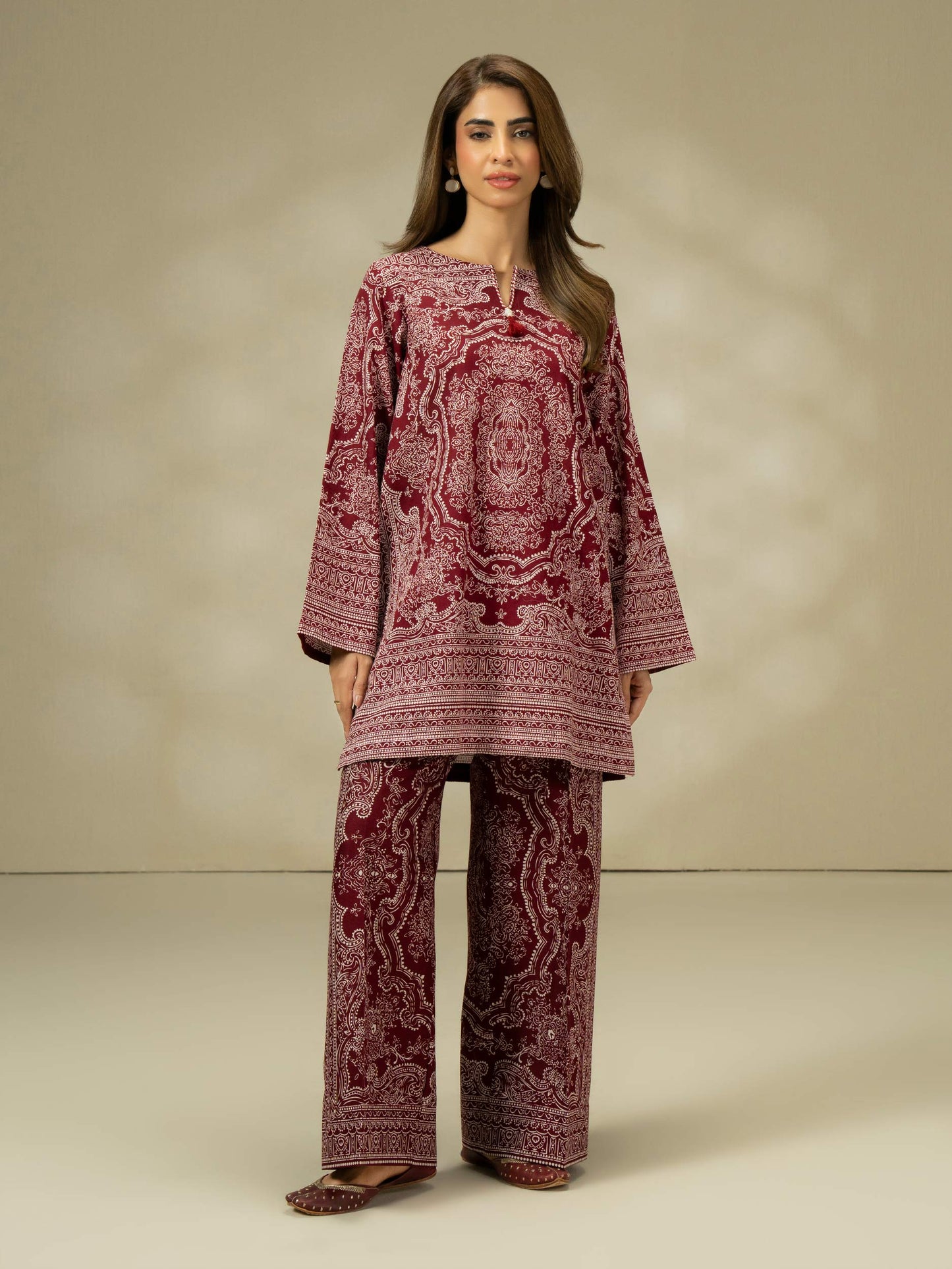 Khaddar Co-ord Set