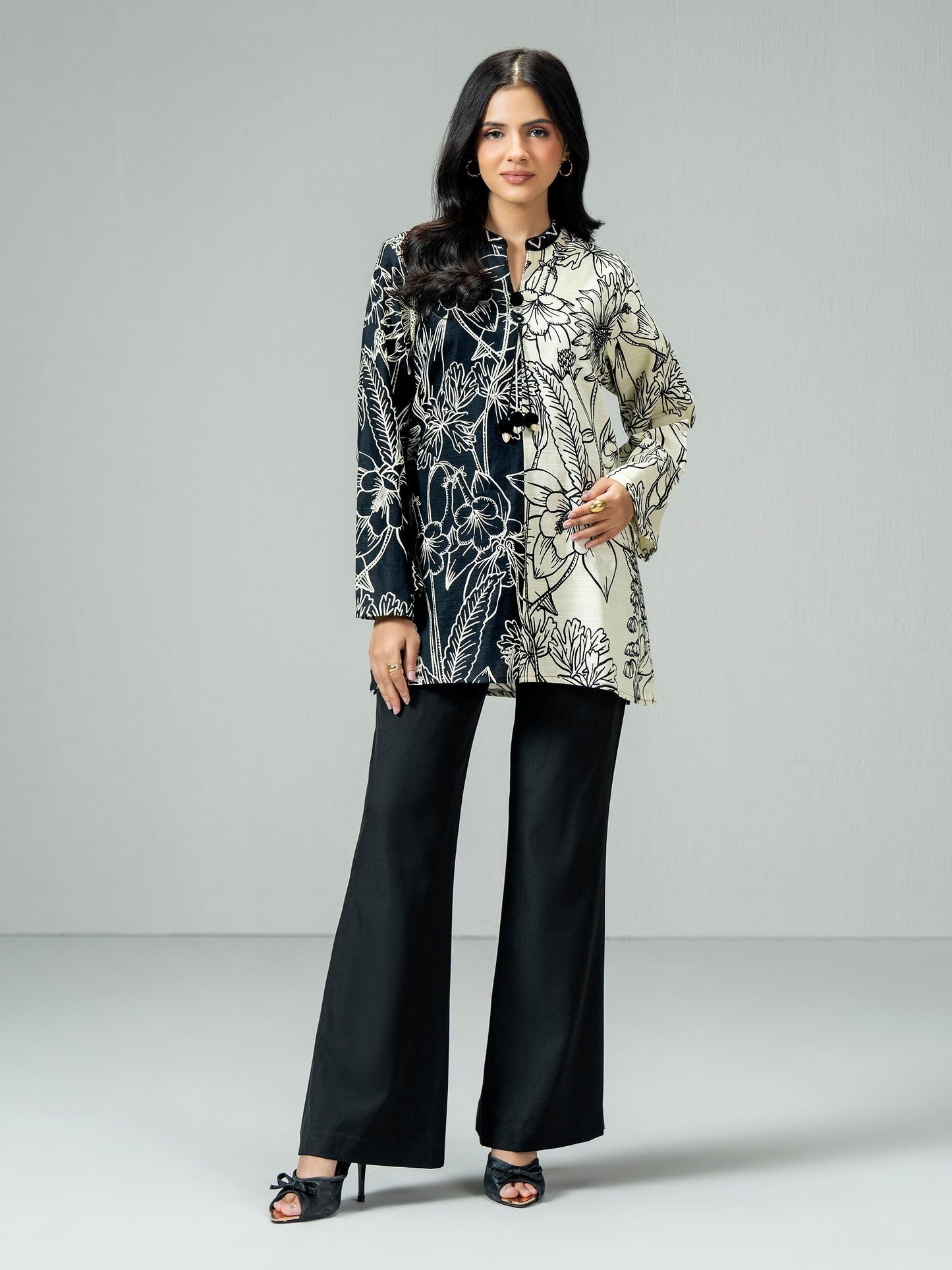 Slub Khaddar Kurti (Pret)