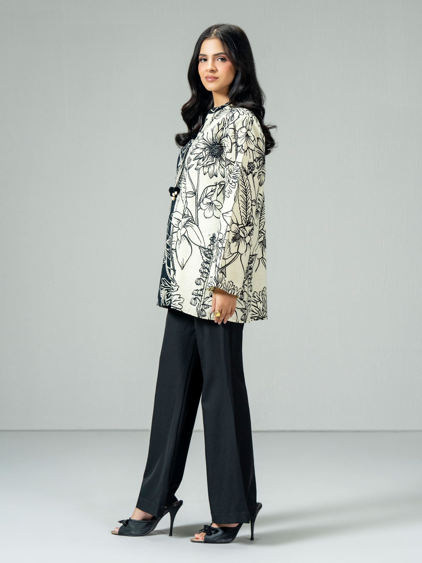 Slub Khaddar Kurti (Pret)