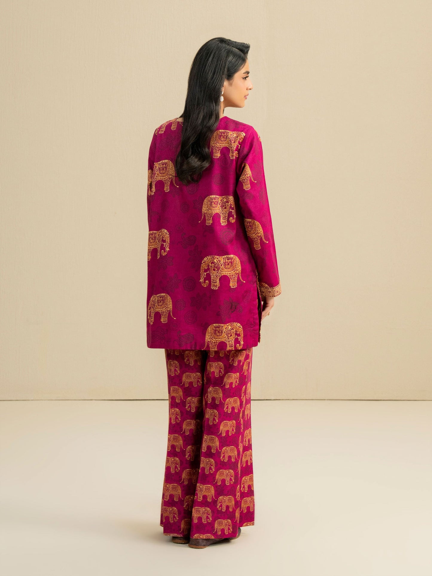 2 Piece Khaddar Suit-Printed (Pret)