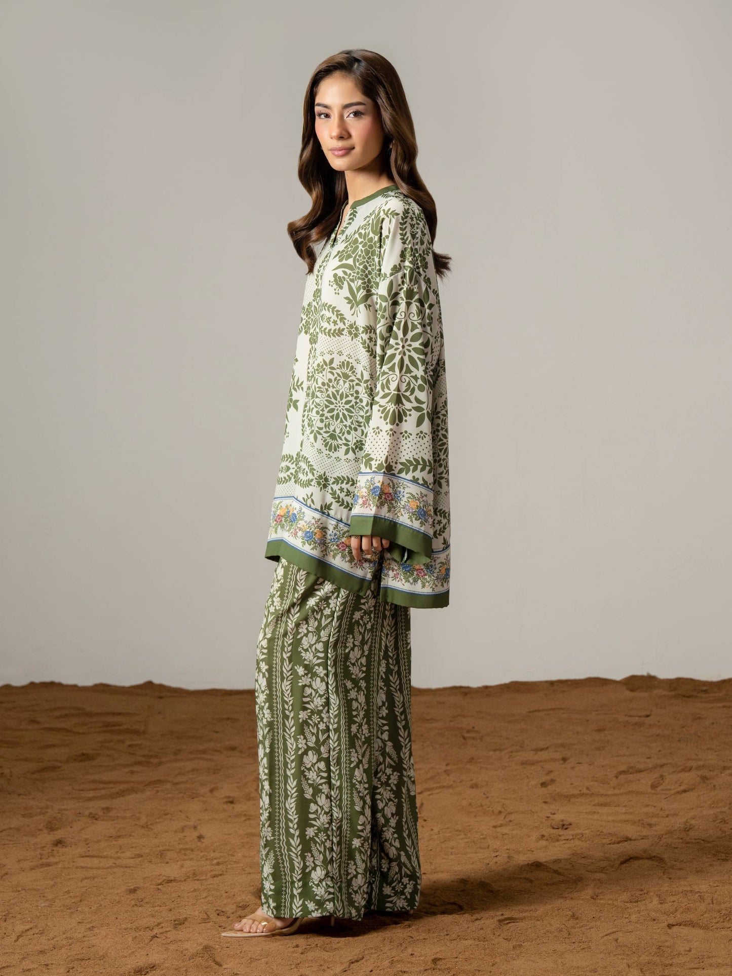 Grip Co-ord Set-Printed (Pret)