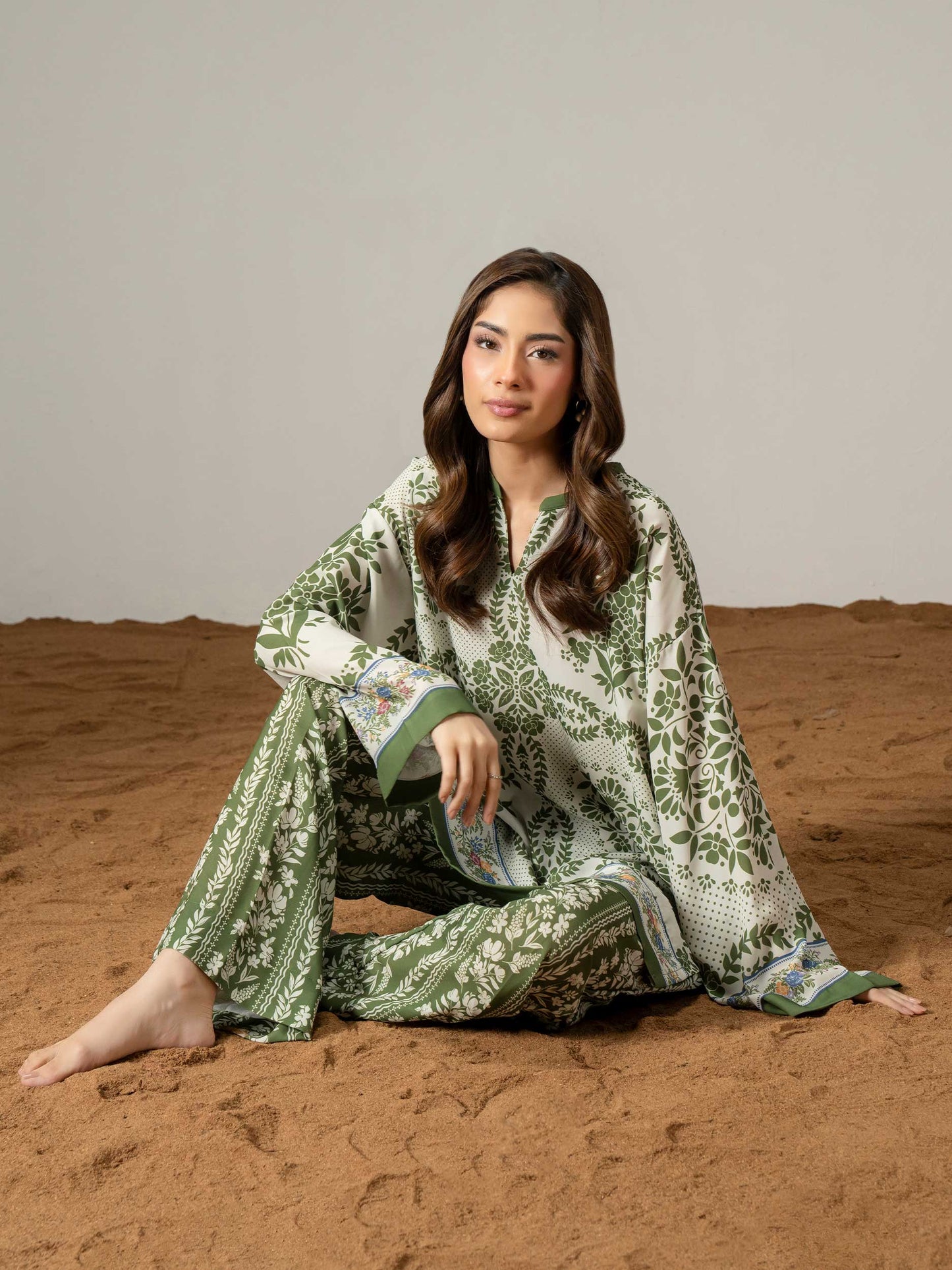 Grip Co-ord Set-Printed (Pret)