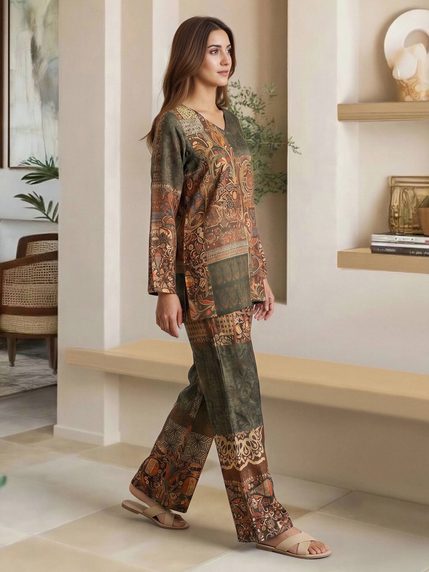 Silk Co-ord Set