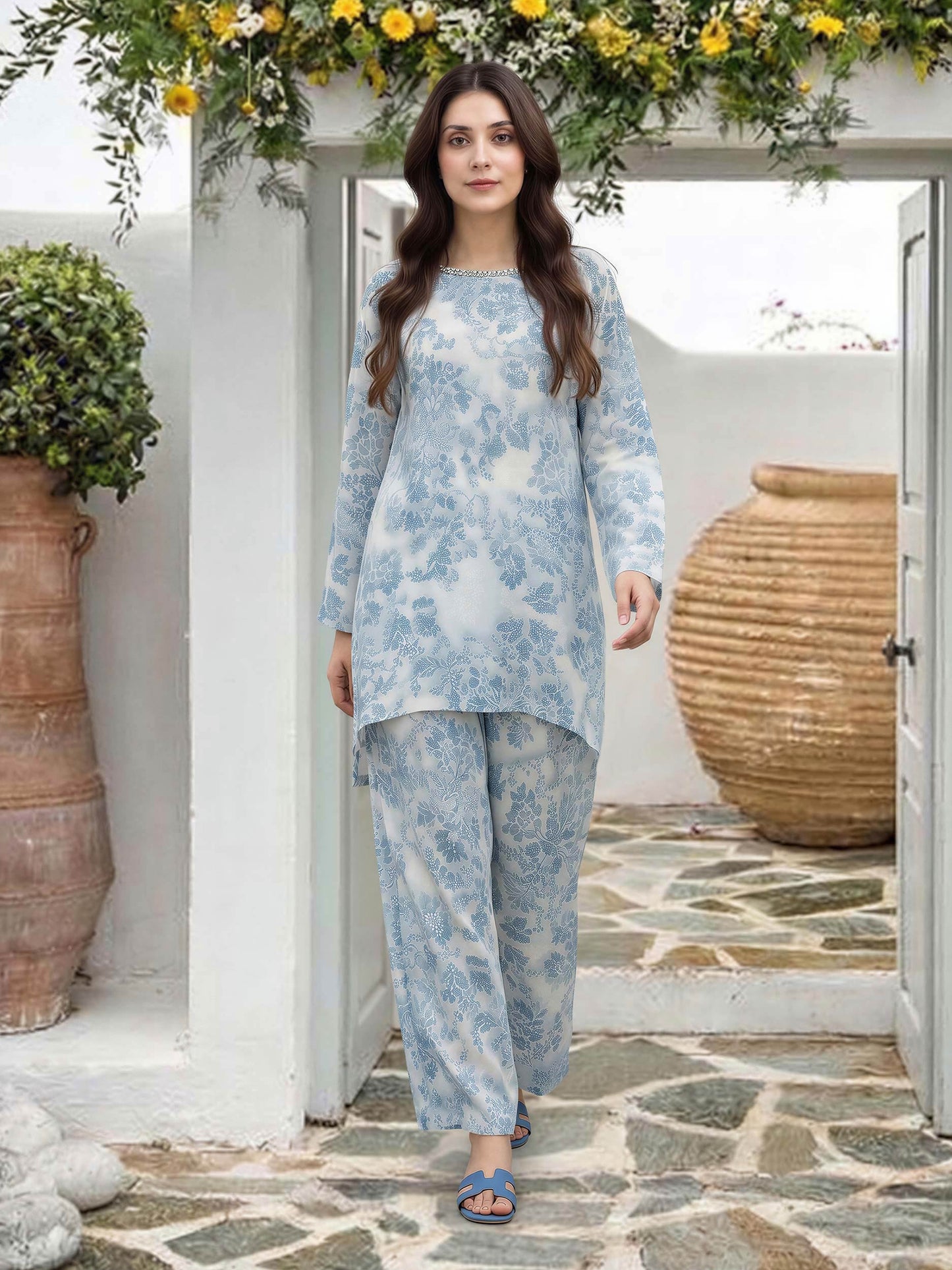 Grip Co-ord Set- Embellished