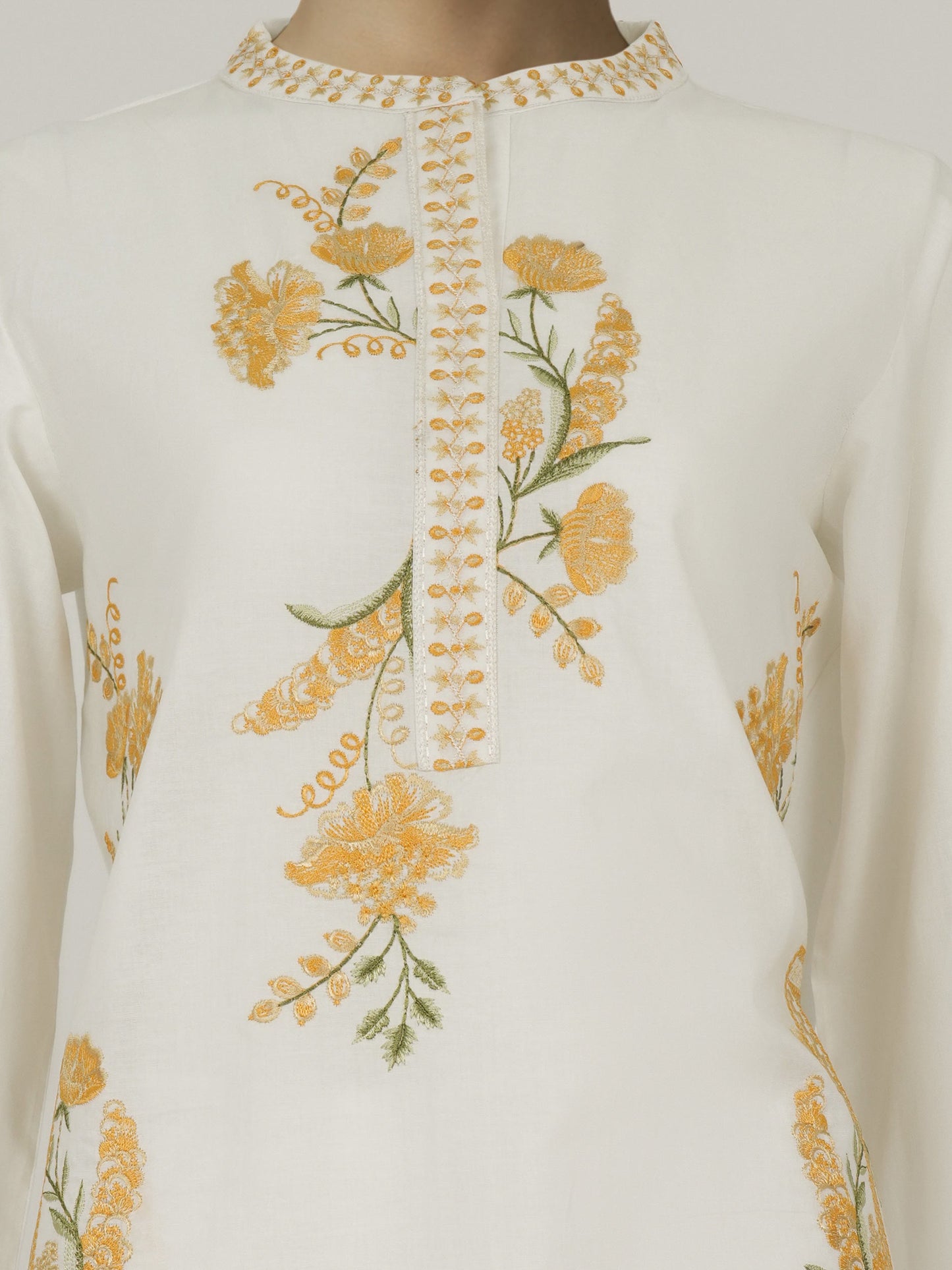 Lawn Shirt- Embroidered (Pret)