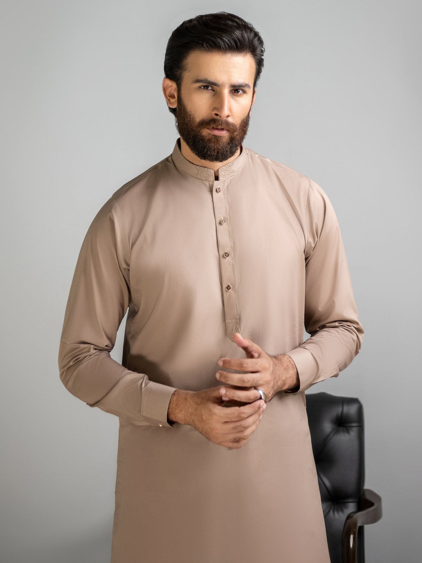 Cotton Suit-Embroidered