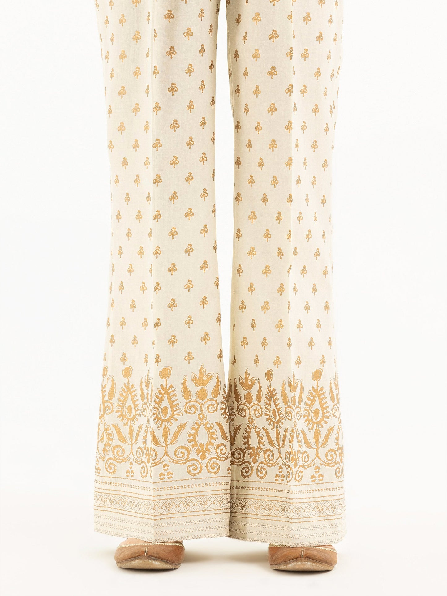 Printed Cambric Trousers(Pret)