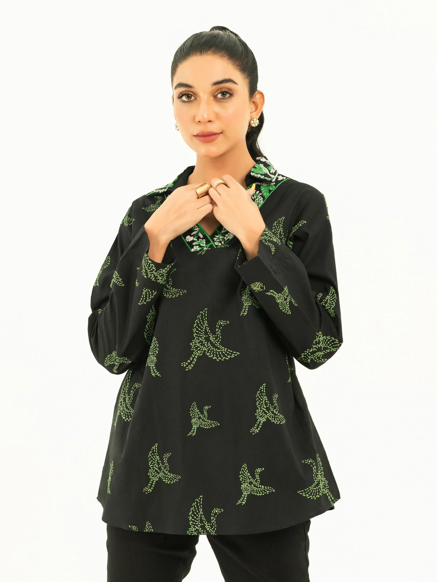 Lawn Kurti-Embroidered (Pret)