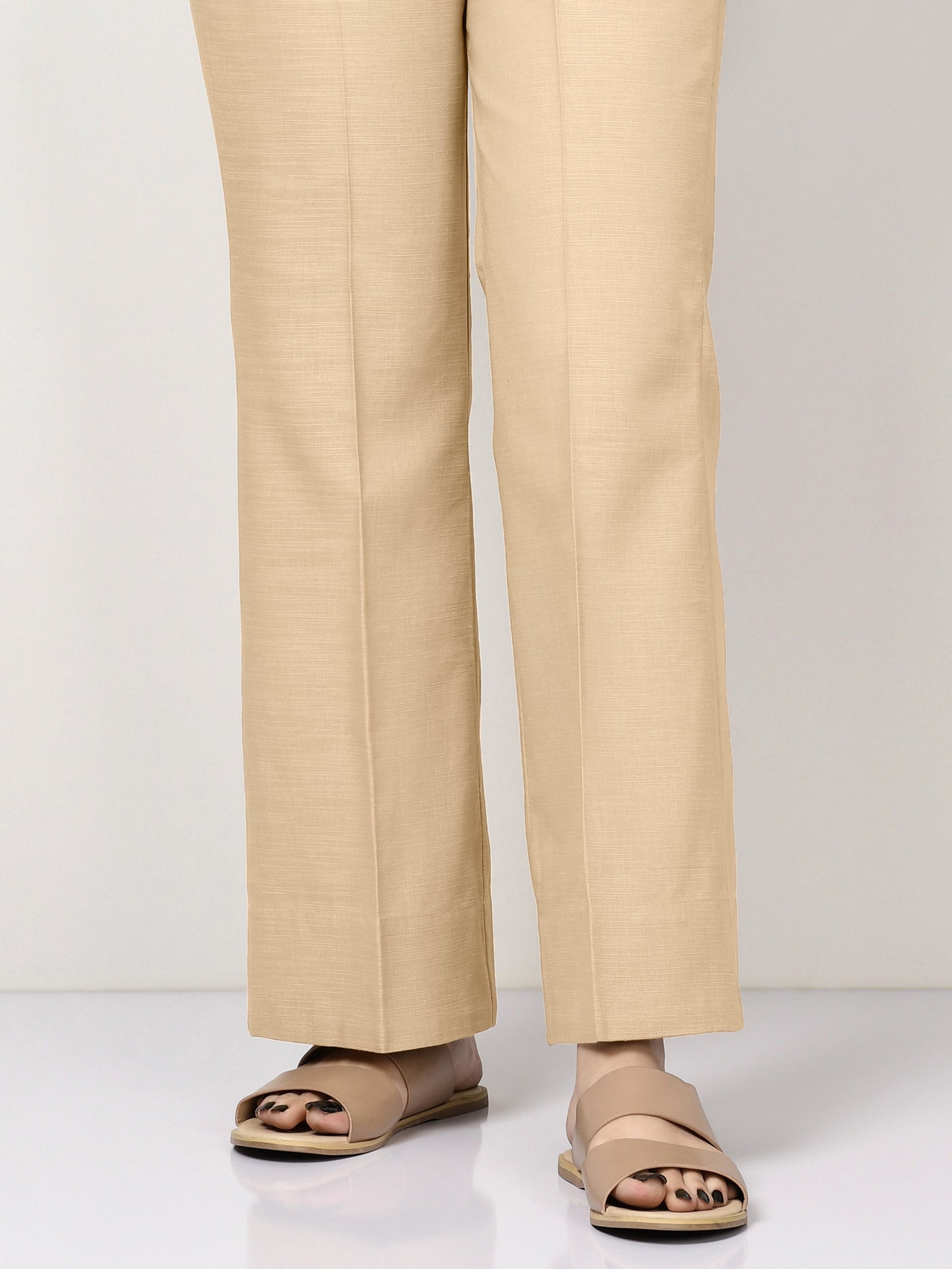 Plain Khaddar Trouser