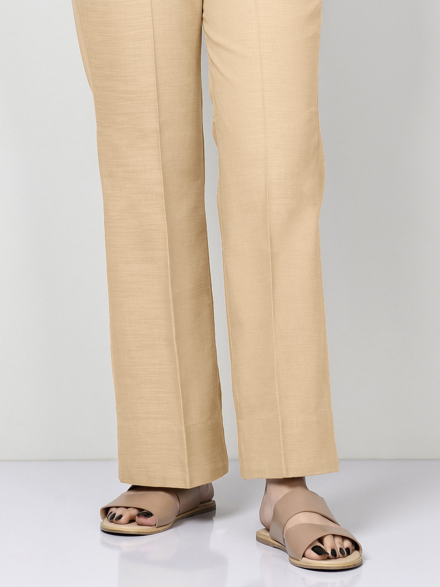 Plain Khaddar Trouser