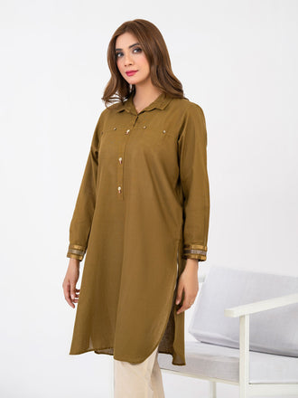 khaddar-shirt-embroidered(pret)