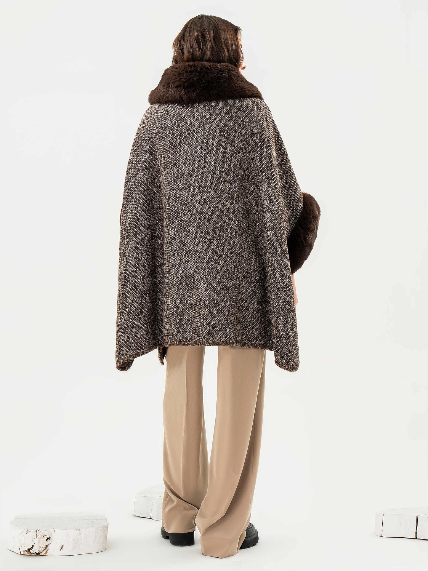 Woolen Cape Shawl