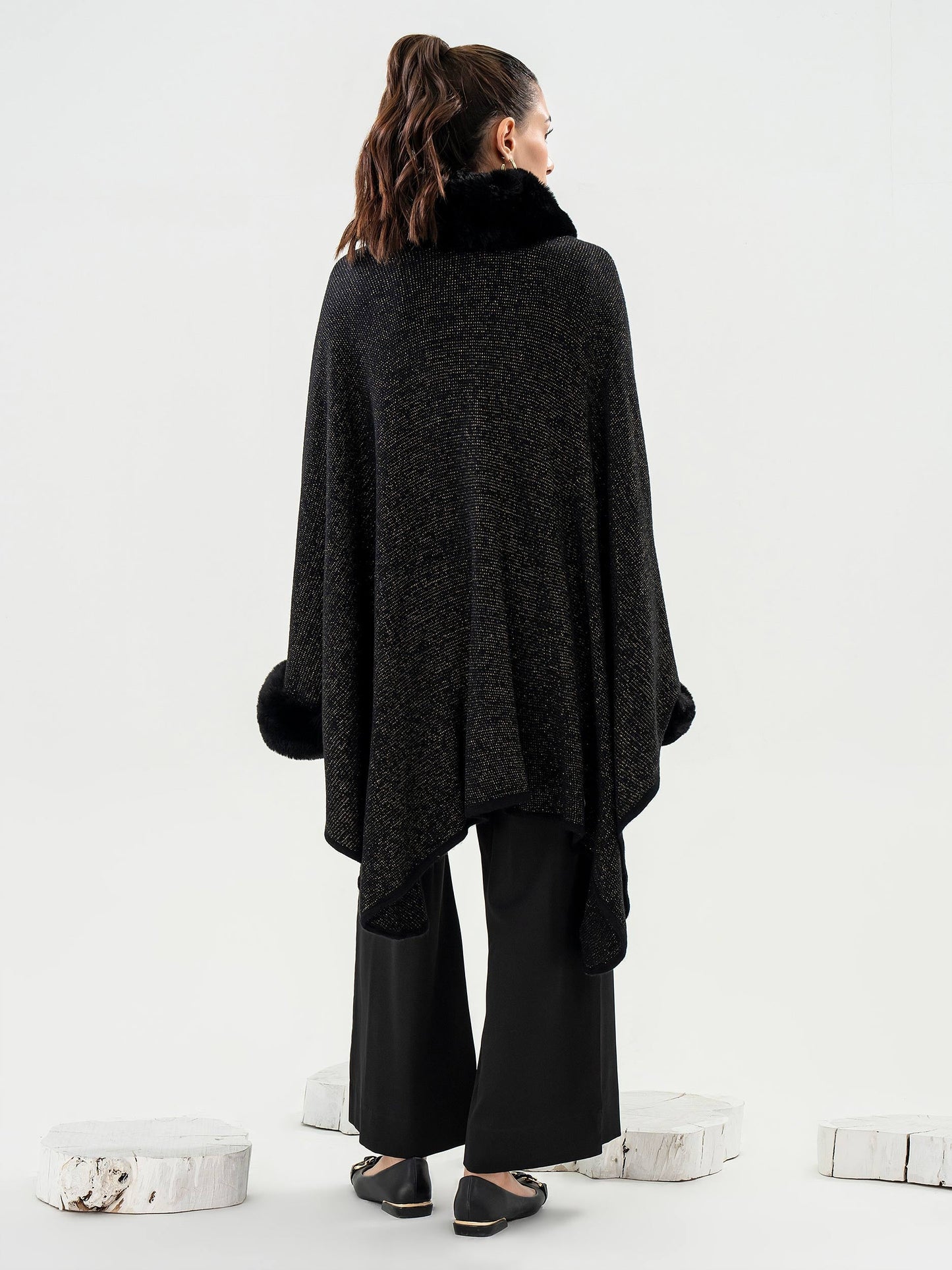 Woolen Cape Shawl