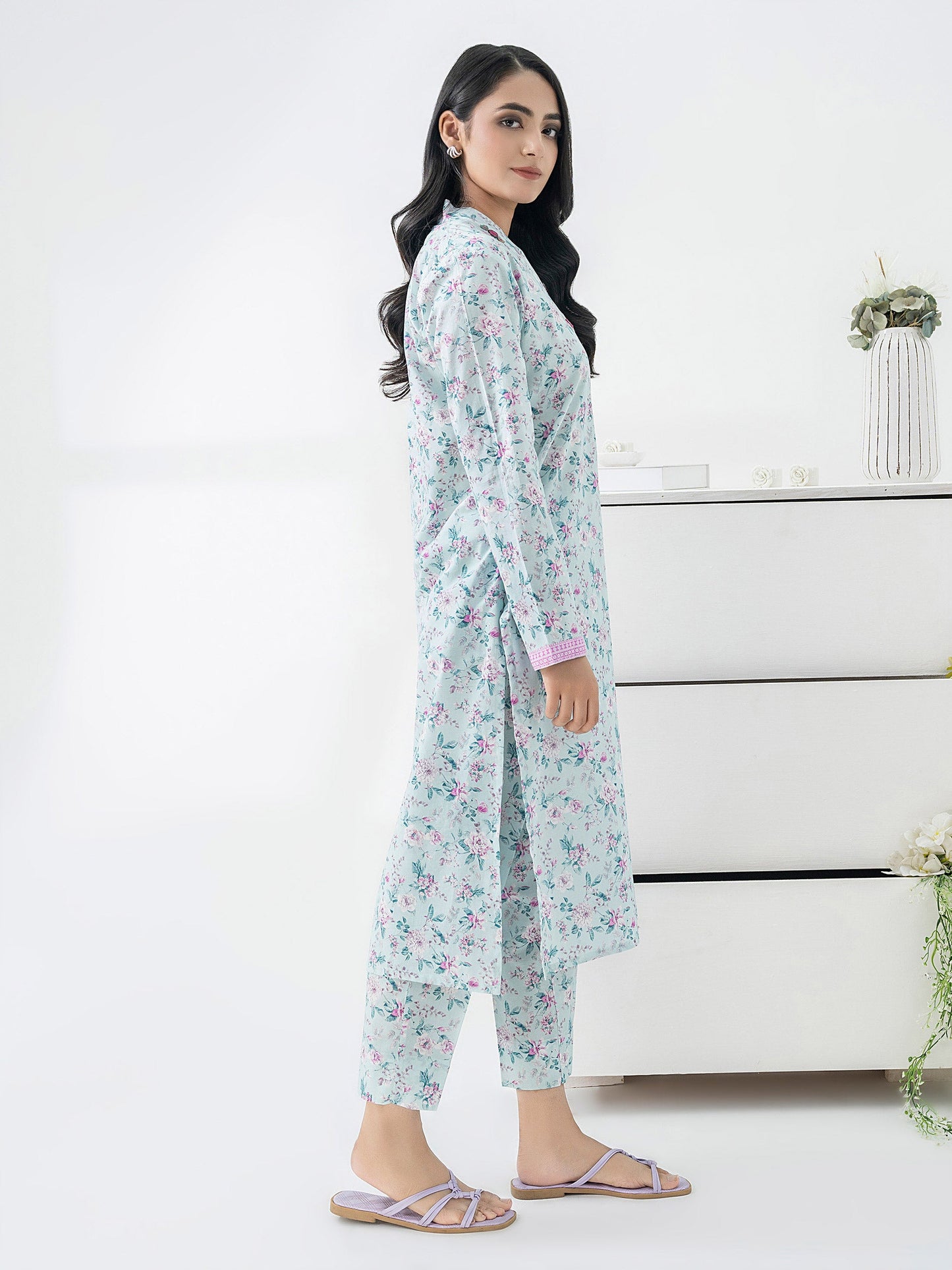 2 Piece Lawn Suit-Printed (Pret)