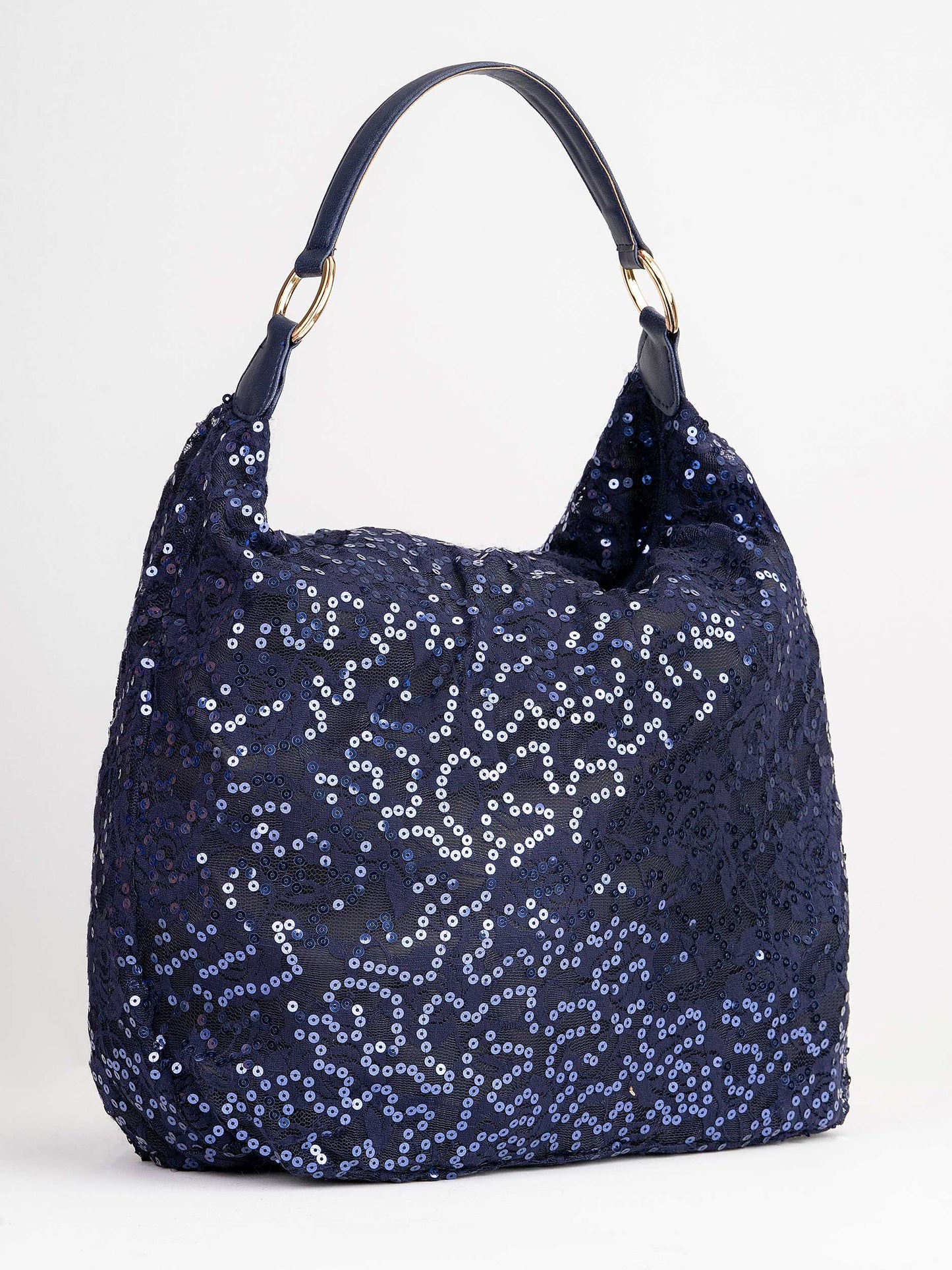 Sequins Embellished Tote Bag